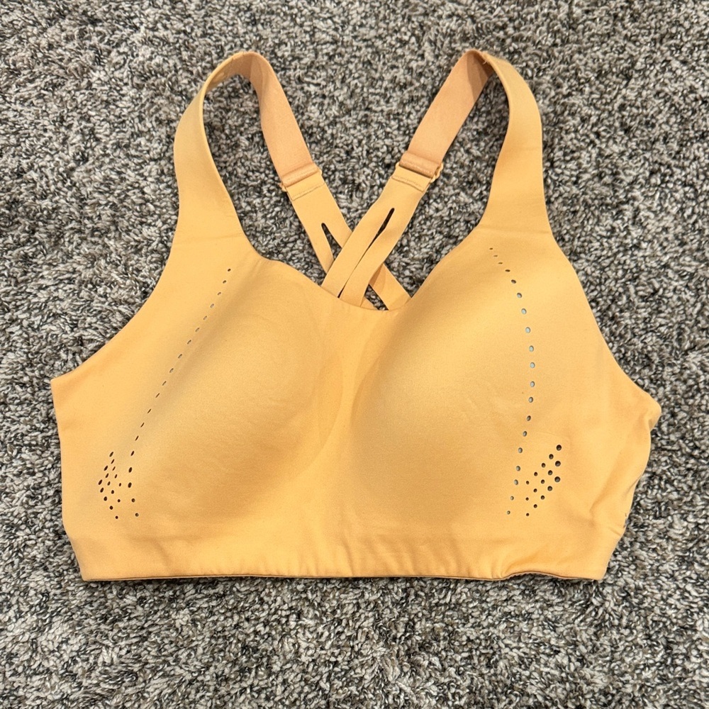 Lululemon Athletica Mustard Sports Bra